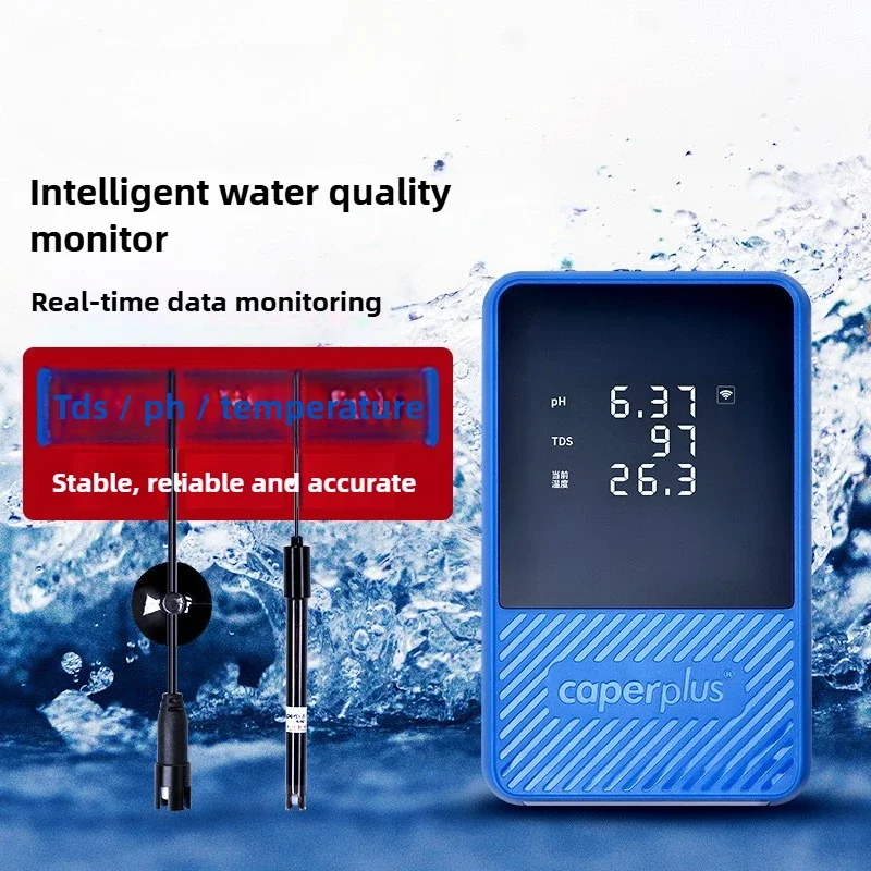 Stable Intelligent Water Quality Monitor Fish Tank TDS Inspection Pen PH Value Testing Instrument Thermometer Test Pen 007