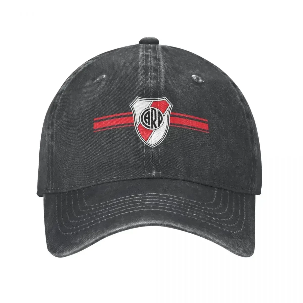 Stripes of my heart River Plate, Argentina Gorra de vaquero, sombrero nuevo para la playa, sombreros de béisbol para hombre, sombreros para mujer