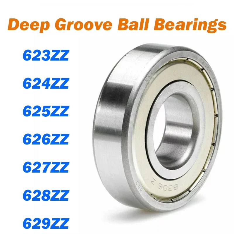 Leijiu Miniature Model Deep Groove Ball Bearings 623 624 625 626 627 628 629 Zz 2z Z Double Shield Bearing