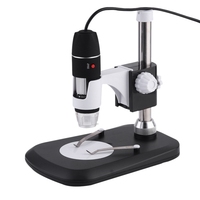 Usb Digital Microscope 50X- 1000X 2Mp Endoscope Electronic Magnifier Camera With Holder Stand 8Led