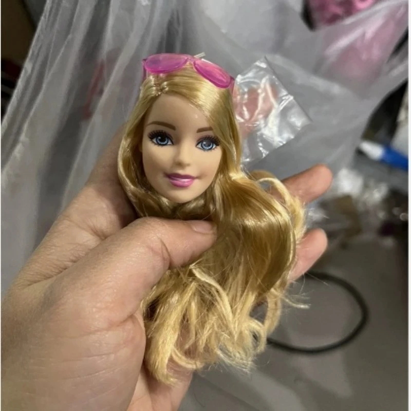 [Productos de segunda mão] Cabeça de pele escura para boneca de 30 cm 1/6 acessórios de boneca feminina brinquedo de vestir