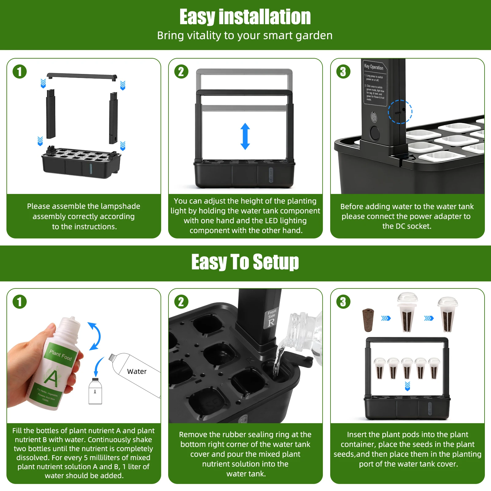 【Hot】15-Pods Indoor Hydroponic - Smart Pod Garden review and price