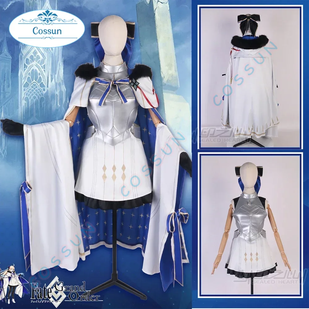 [Customized] Game FGO 8th Anniversary Savior Morgan Cosplay Costume Halloween Outfits Women Clothing