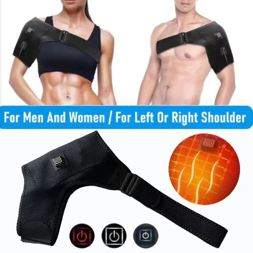 

Keep Warm Electric Heating Shoulder Brace Joint Warmth Hot Compress Shoulder Massage Support Belt Warm Shoulder Protective Strap