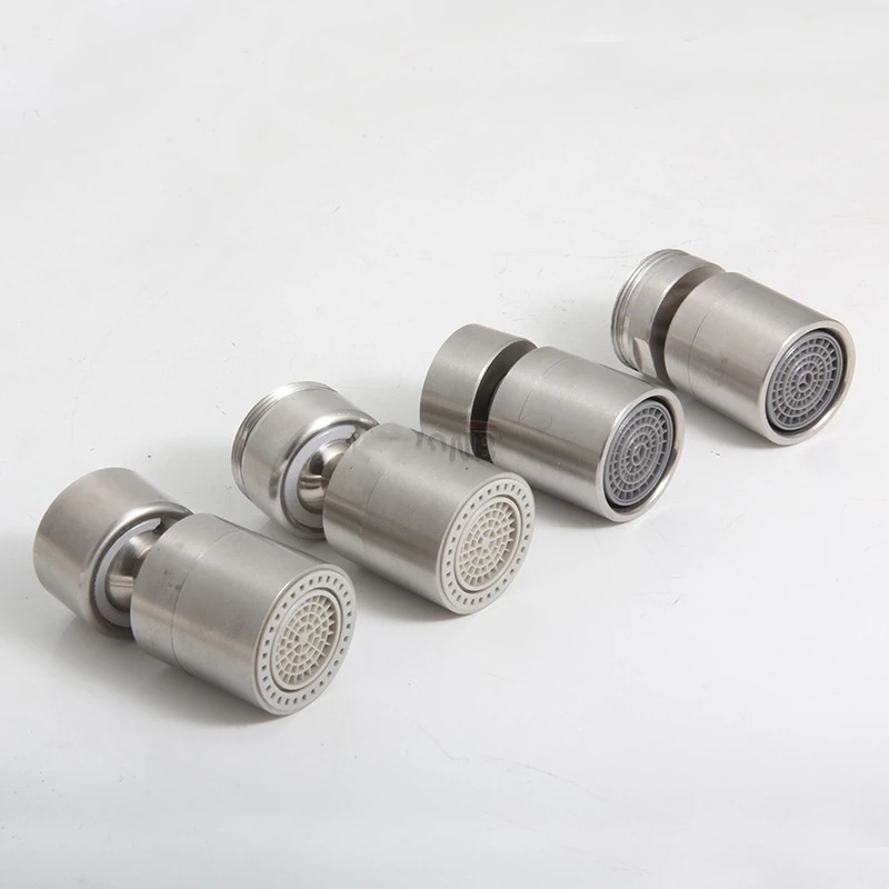 1 szt. Aerator do kranu F22mm/M24mm obrotowy wielofunkcyjny ekologiczny oszczędzający wodę pełny przepływ wylewka Bubbler akcesoria filtracyjne
