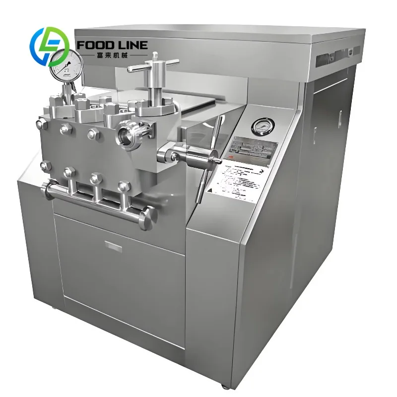 Customize  Stainless Steel High Pressure High Shear Homogenizer Machine For Milk Graphene Cosmetic Food Emulsifying Processing