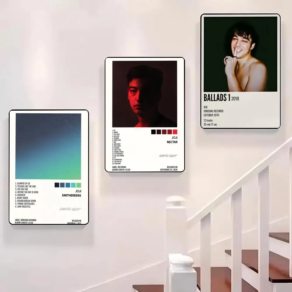 

R&B Singer J-Joji Painting Poster Sticky Wall Waterproof Home Living Room Bedroom Bar Aesthetic Decoration Perfect Gift