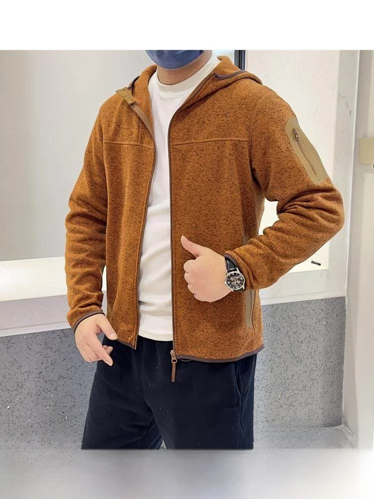 

Вязаная подставка с капюшоном на подкладке Fce для улицы, деревянная гигантская 800, с кетми, клей Tech Pred, мешковатая подставка, подходит для молодежной моды