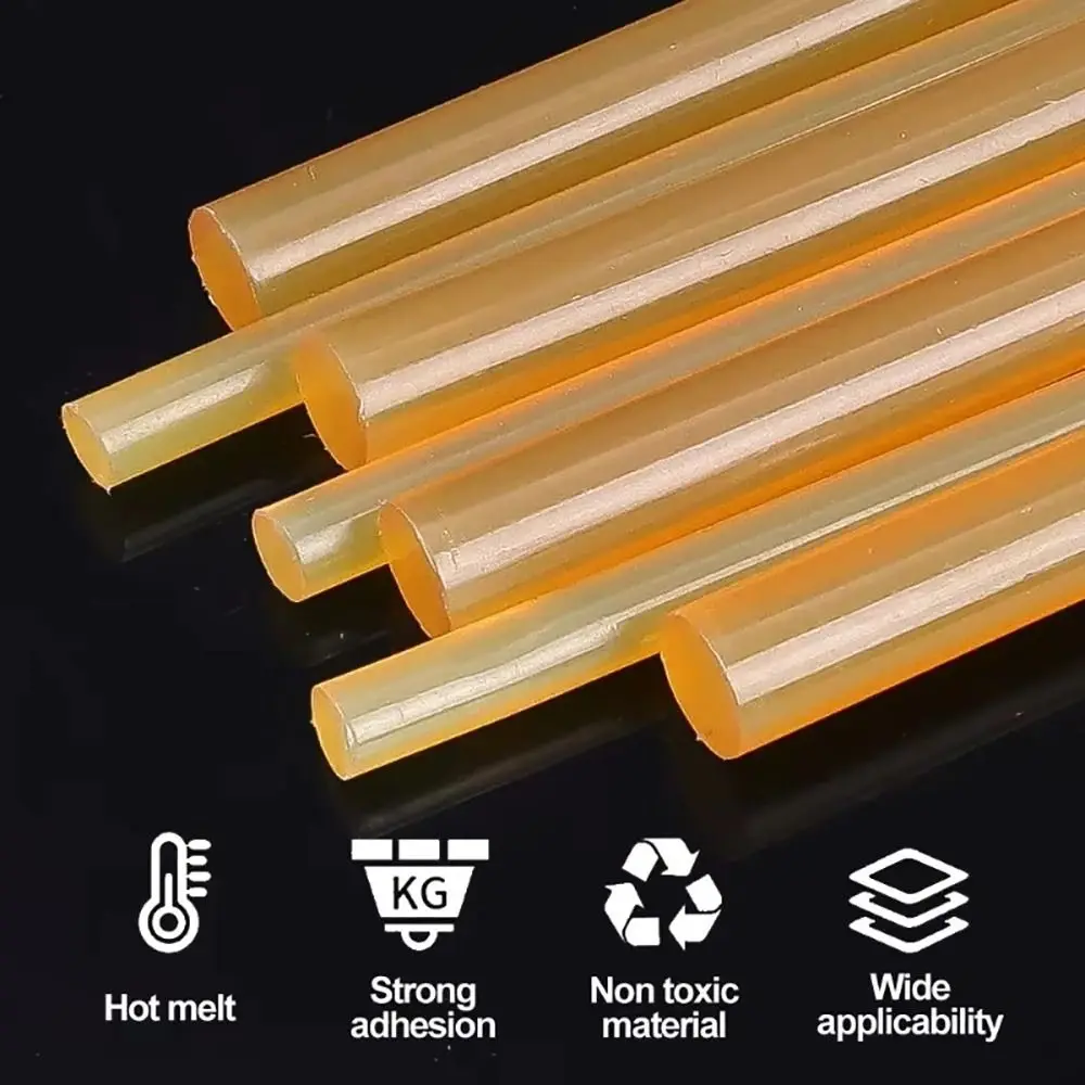New 10Pcs EVA Resin Hot Melt Glue Stick Elimination of Broken High Viscosity Car Dent Repair Strips Long Lasting Adhesive Glue