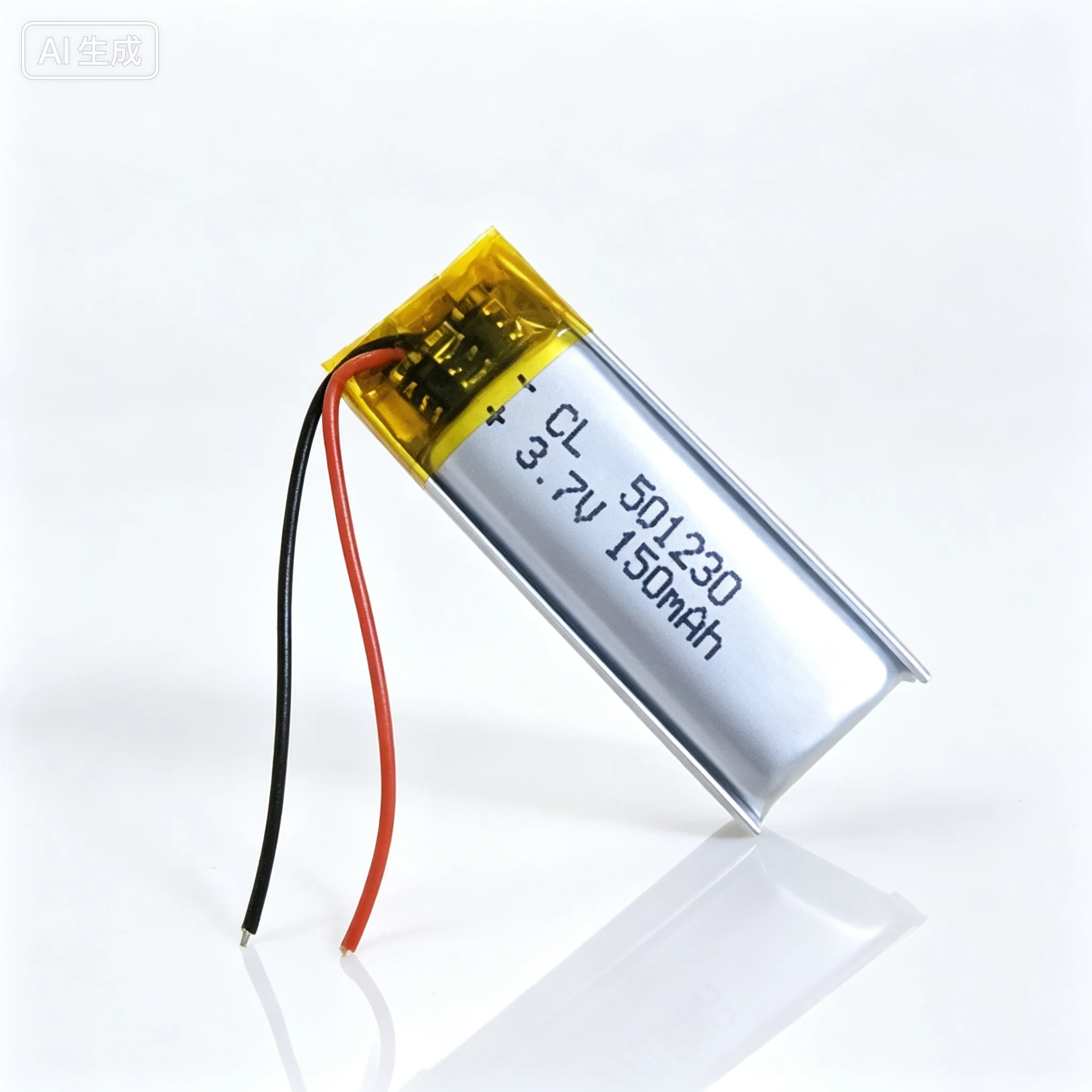 For 501230 Li-po Battery 3.7V 150mAh Fit Bluetooth Headset Smart Wearable Micro Device