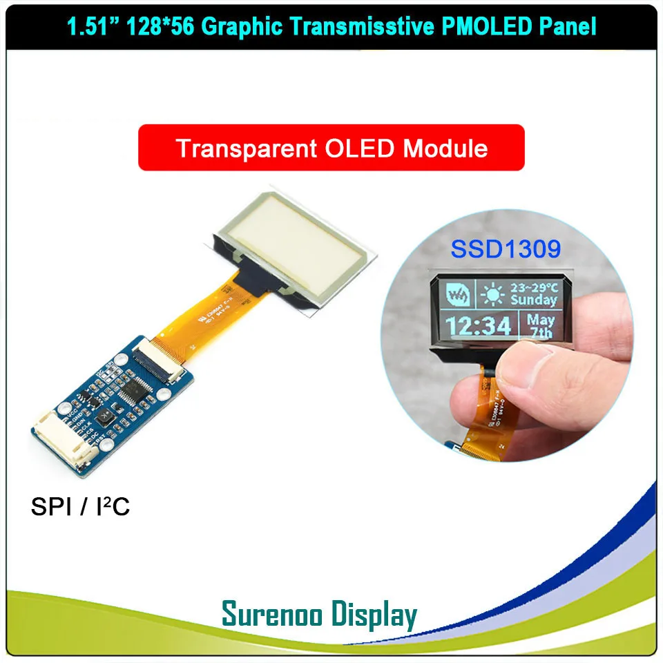 Real OLED Display, 1.51/1.54