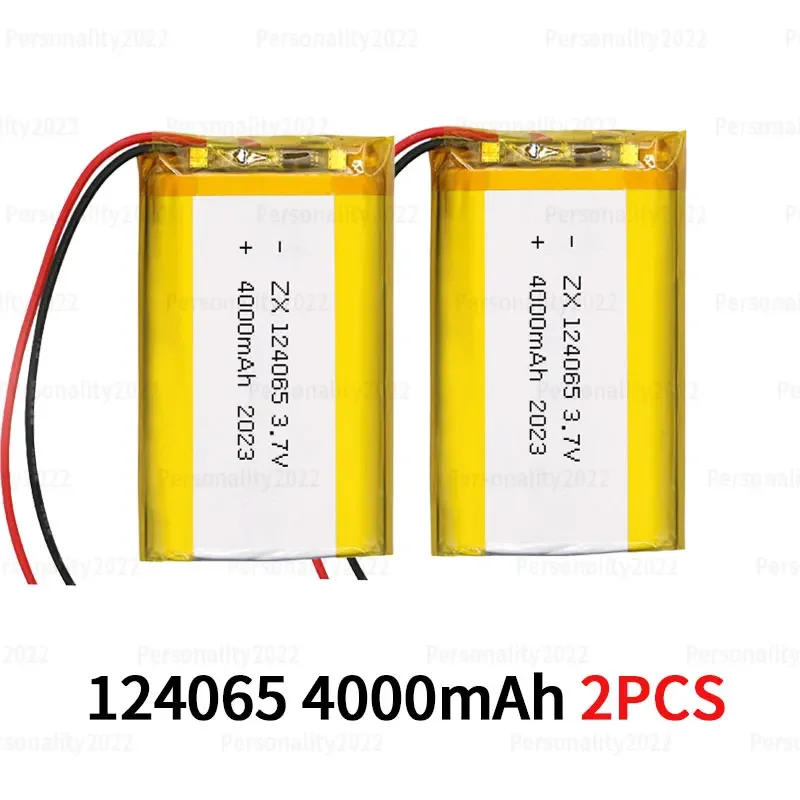 １３ Lipo 124065 Battery 4000mAh 3.7V Polymer Lithium Batteries Ph-2mm