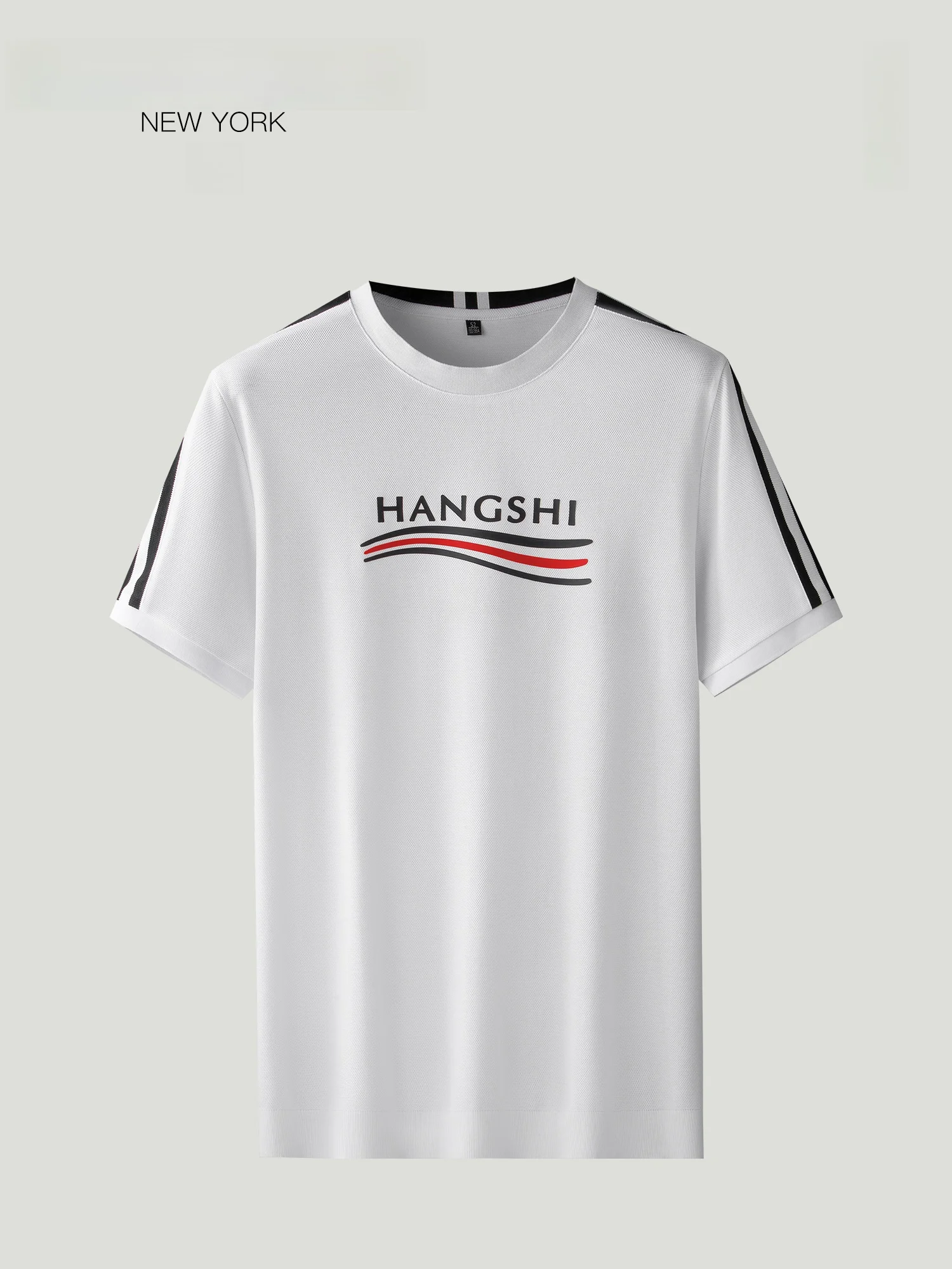 

Мужская летняя футболка THOM BEAUN с длинным рукавом, из вельветового хлопка, спортивная, с круглым вырезом, с принтом, высококачественная, повседневная, белая