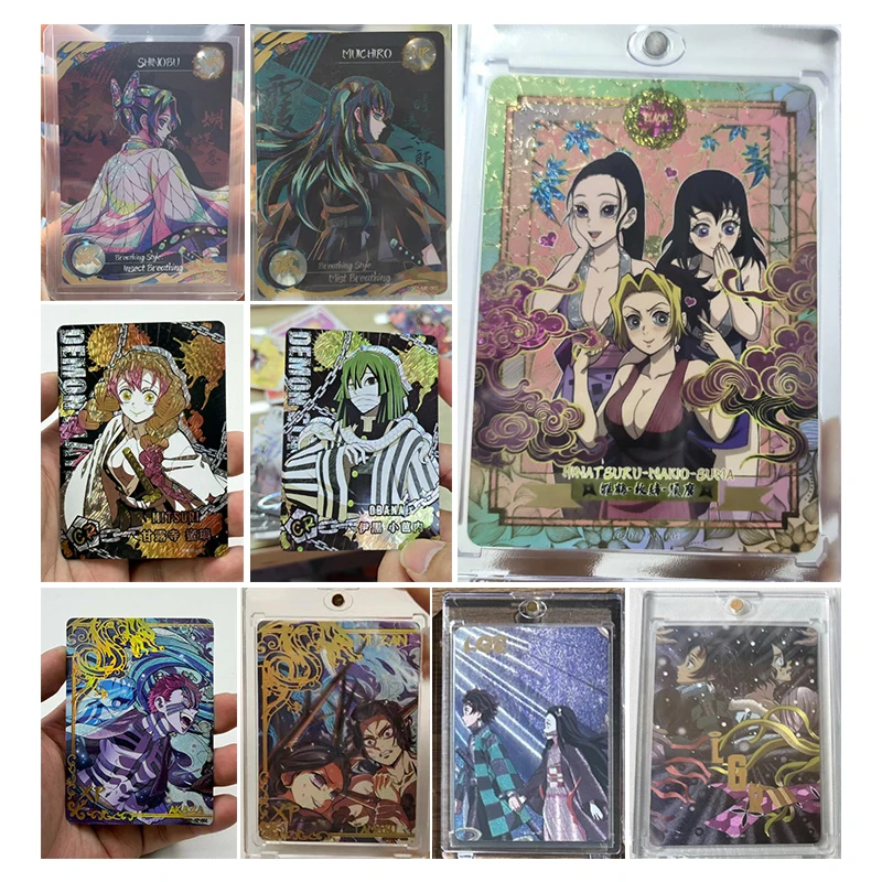 aikaho-ds-07-demon-slayer-nr-cr-xp-lgr-lnr-cards-tomioka-giyuu-kochou-shinobu-tokitou-muichirou-iguro-obanai-collection-cards
