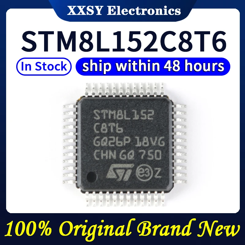 Nouveau STM8L152C6T6 STM8L152C8T6 STM8L152R8T6 STM8L152K4T6 STM8L152K6T6 STM8L152M8T6 Haute Qualité 100% Original