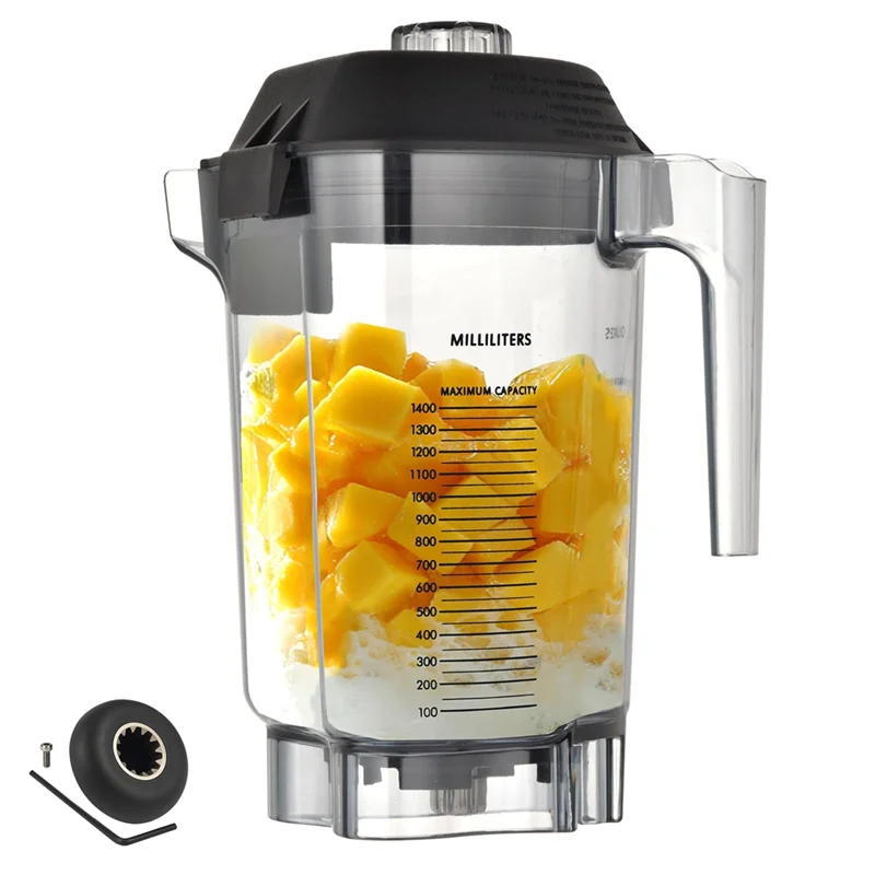NEW!A61I For Quiet One VM0145, Advance Series 48 Oz Blender Cup- Commercial Model Compatible, Includes Drive Socket Kit