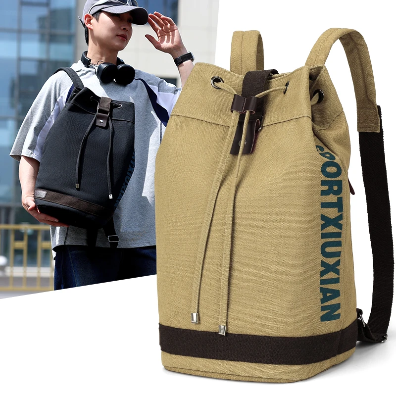 Canvas Backpack Casual - Yeni Eğlence Kanvas Sırt Çantası Büyük