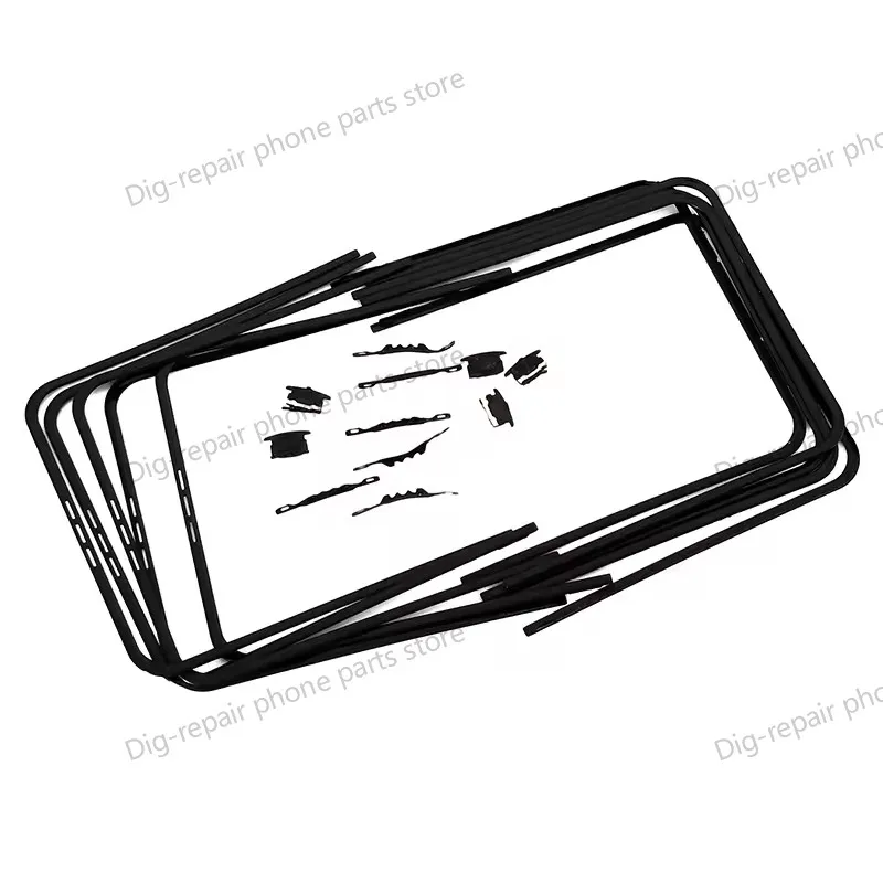 Ramka LCD z ekranem i podstawką z klamrą oraz środkowa podkładka ochronna do Samsung Z Flip5 F731B F731N - zamiennik ramki środkowej. — zdjęcie produktu 3