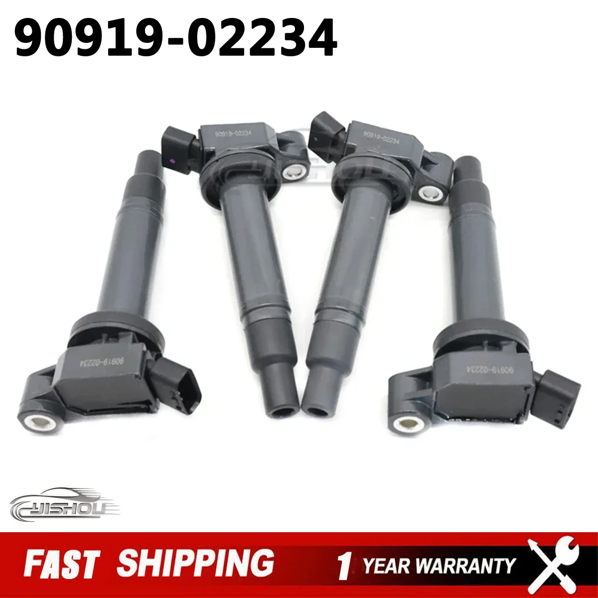 

90919-02234 Ignition Coil for Toyota Avalon Camry Highlander Sienna for Lexus ES300 RX300 3.0L V6 90080-19016 UF267 5C1193