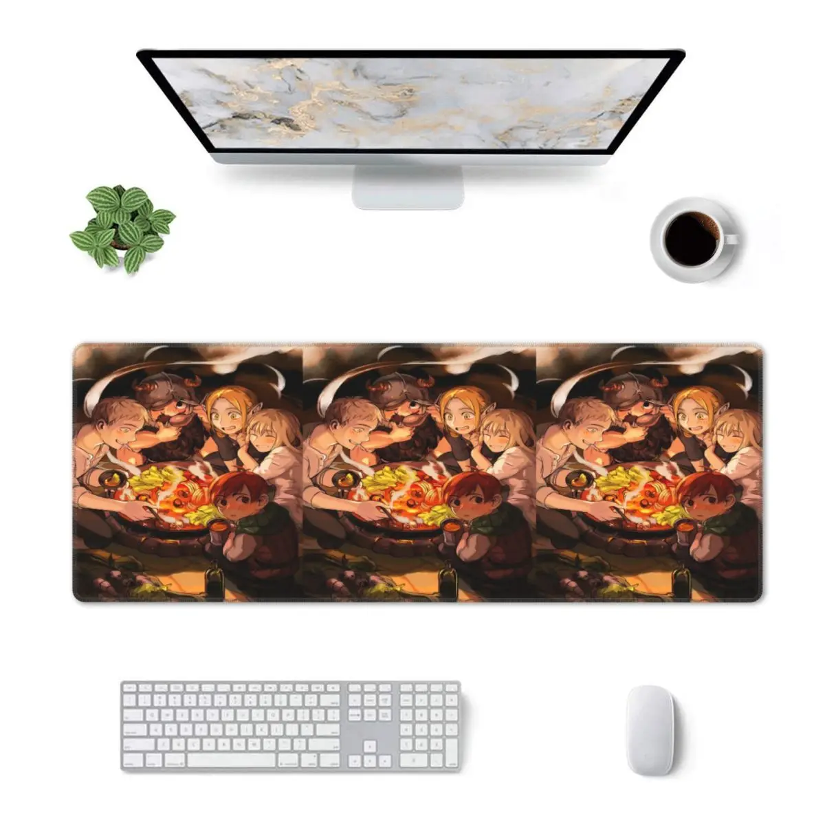 Large Mouse Pad Delicious In Dungeon Gamer PC Laptop Mats Keyboard Carpet Computer Gaming Office Accessories Desk Mat