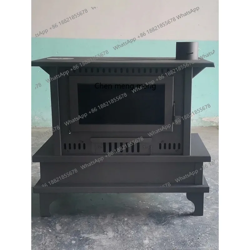 Fireplace Heater Tibetan Real Fire Burning Firewood Visible Roasting Stove Winter Home Indoor