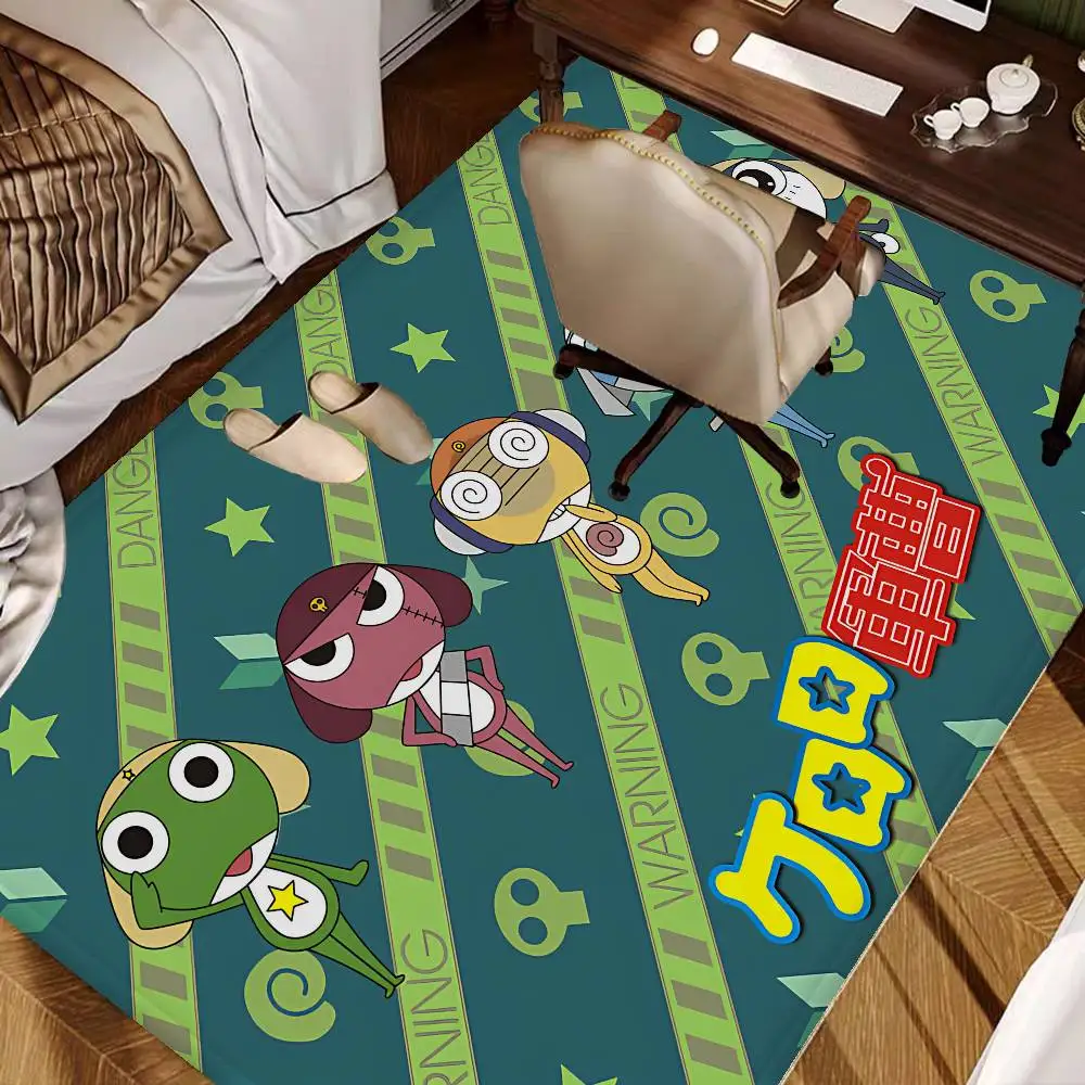 أنيمي K-keroros المطبخ حصيرة غرفة الاطفال غرفة نوم الديكور شرفة المضادة للانزلاق ممسحة غرفة المعيشة Alfombra #4