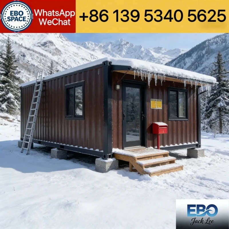 40 Ft Expandable Steel Container House Duplex Prefabricated Kits Villa Bedroom Living Room Modern Asian Waterproof