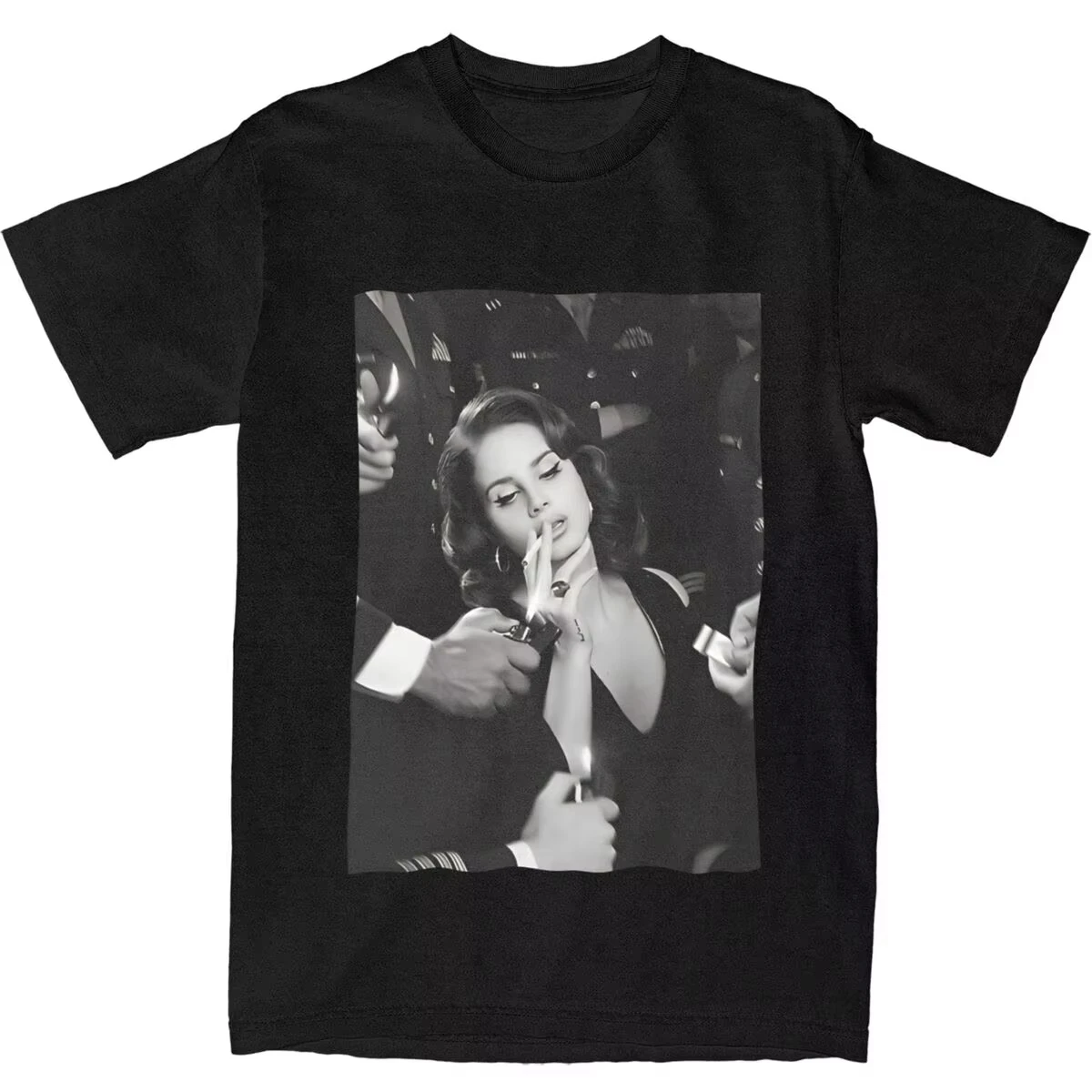 

High Quality Soft Breathable Floral Print T-Shirt Casual Comfortable Oversized Unisex Gift Idea 2026 Summer Anime Style Print