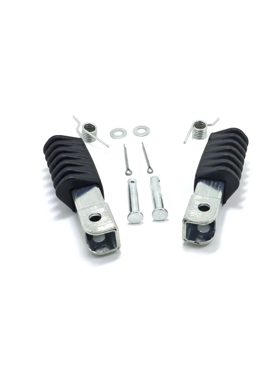 AliExpress NONE Motorcycle Left & Right Footpegs Foot Pegs Rest Footrest Foot Rest Spring Nut Fit Yamaha PW50 PW80 Dirt Pit Bike SDG ATV