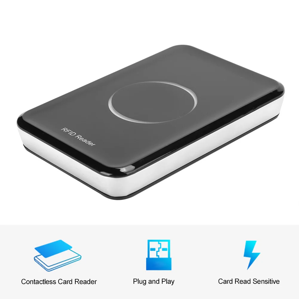 

915mhz UHF Reader Desktop Card UHF USB Interface Electronic Non‑Contact LED Display Desktop UHF Card Reader USB UHF Reader