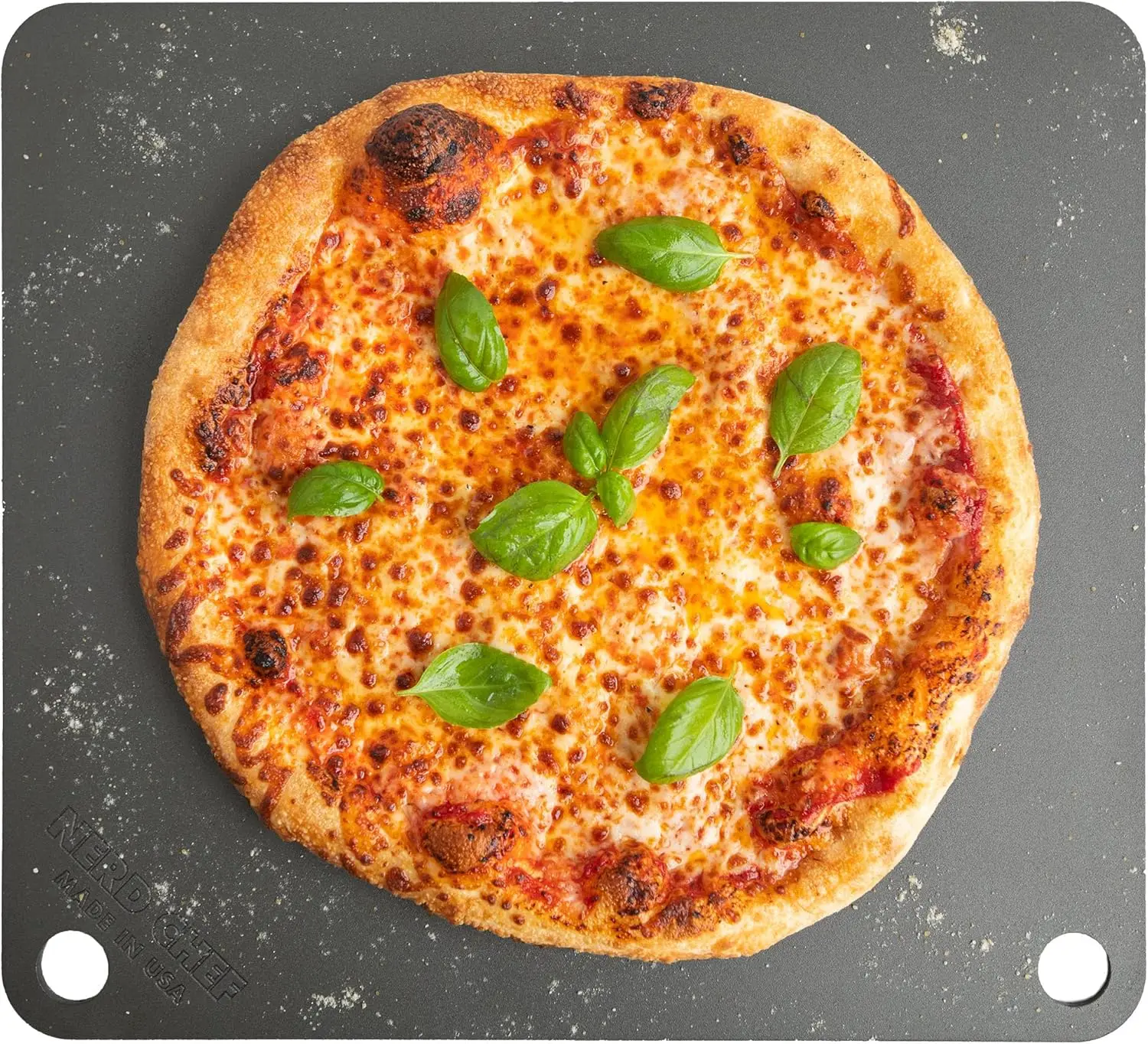 

NerdChef Steel Stone - High-Performance Baking Surface for Pizza.50" Thick - Ultimate
