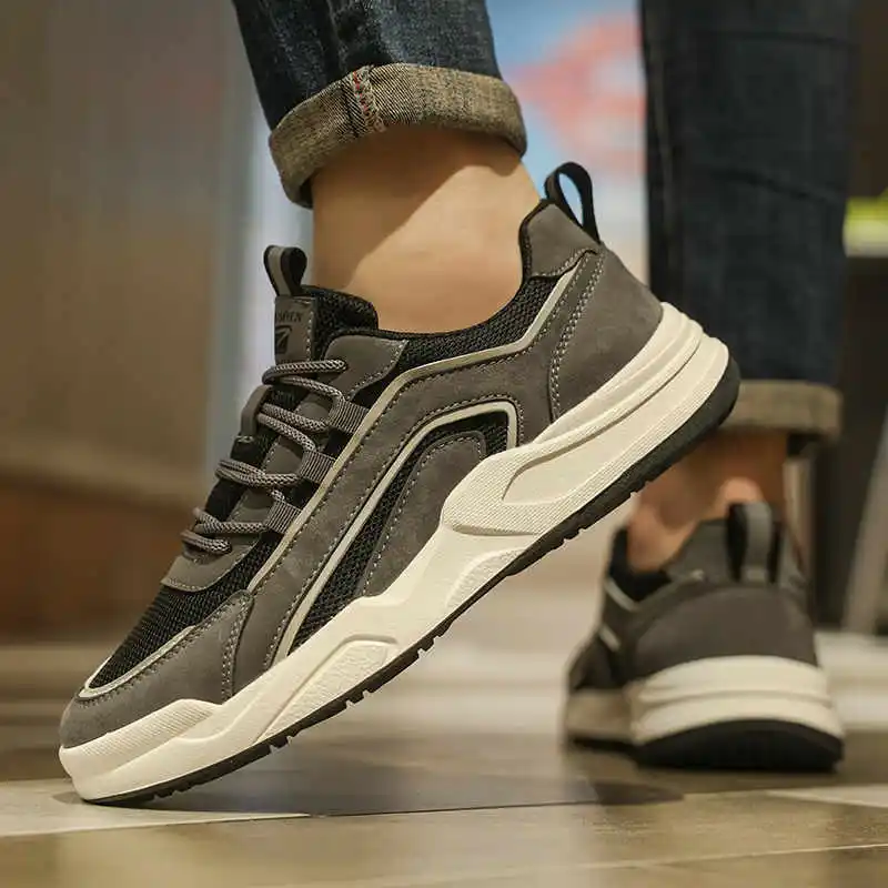 Moccasins Strapless Shoes Boot Shoes Festival Men's Ankle Boots Sneakers Sport Trending Small Price Sapa Snekaers Runing