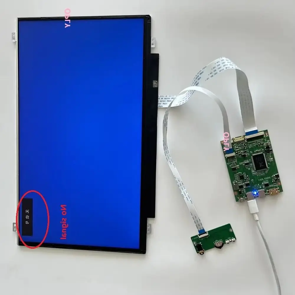 

14-дюймовый 14-дюймовый IPS EDP-экран 1920X1080 для ПК PS X360 Ноутбук малиновый + плата контроллера 2 Type-C mini HDMI-совместимый