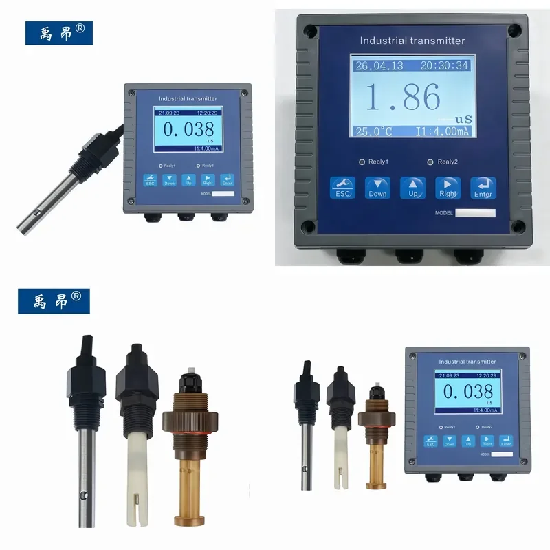 Online Conductivity Monitor for Tap Water Sewage Swimming Pool Water Quality TDS EC Resistivity Meter Tester