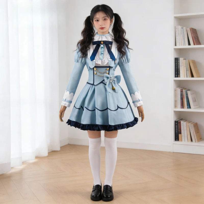 

Amane Kokoro Vtuber Cosplay Costume, Virtual Idol Anime Full Outfit Set