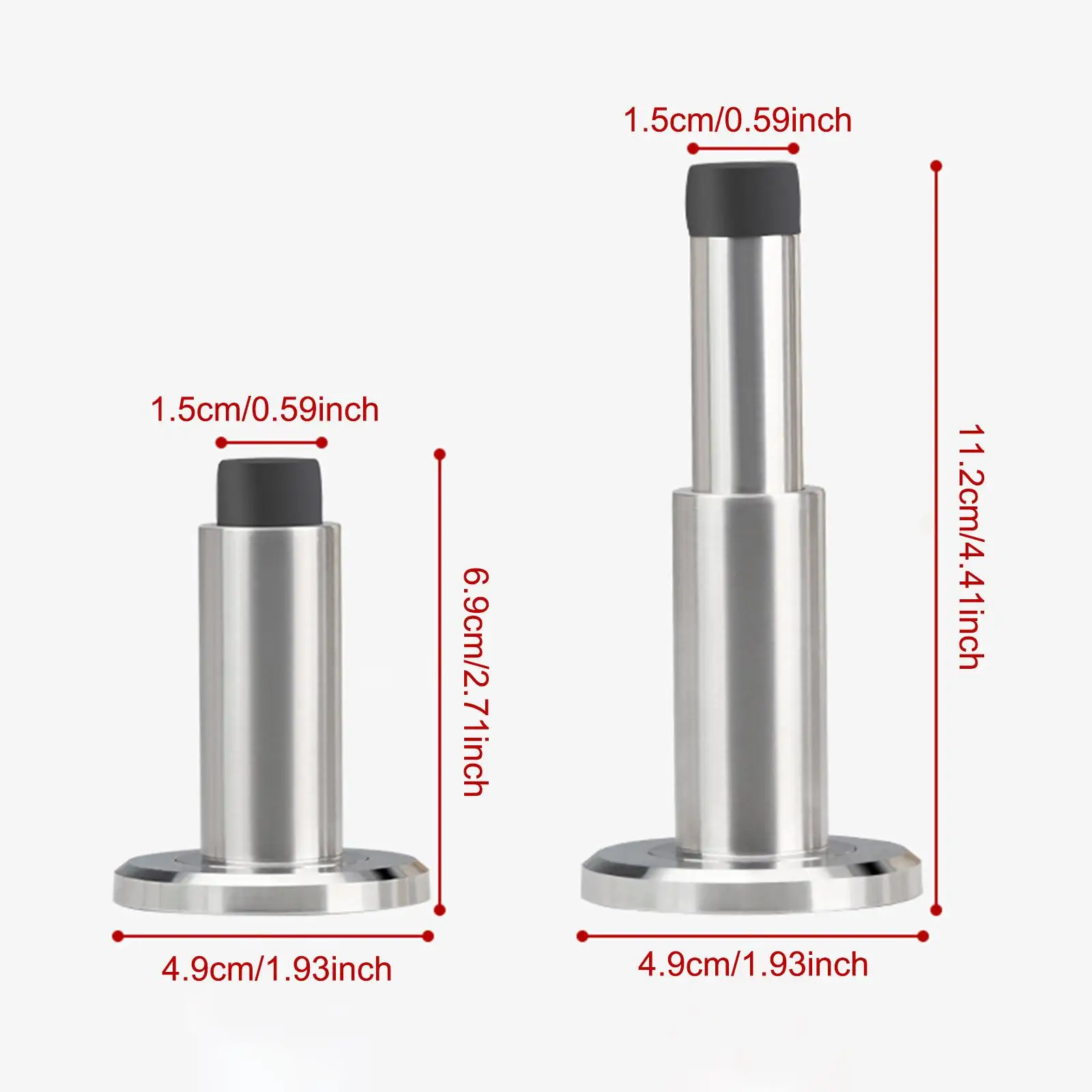 กันชนประตู Telescopic ลดเสียงรบกวนผนังป้องกันสําหรับ RV ห้องน้ําบ้าน