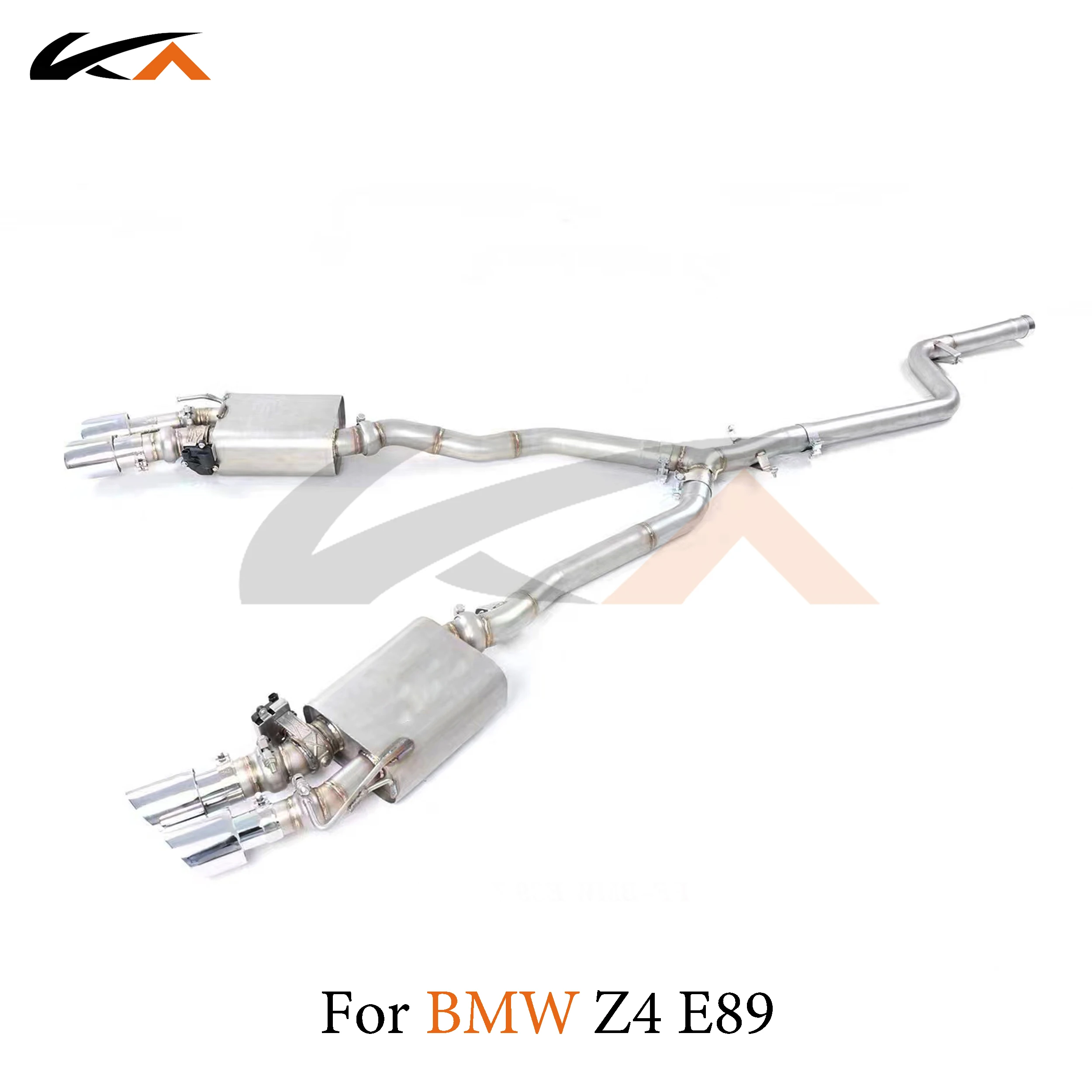 

KA Tuning exhaust system parts stainless catback for BMW Z4 E89 2.0T rear section performance muffler valve