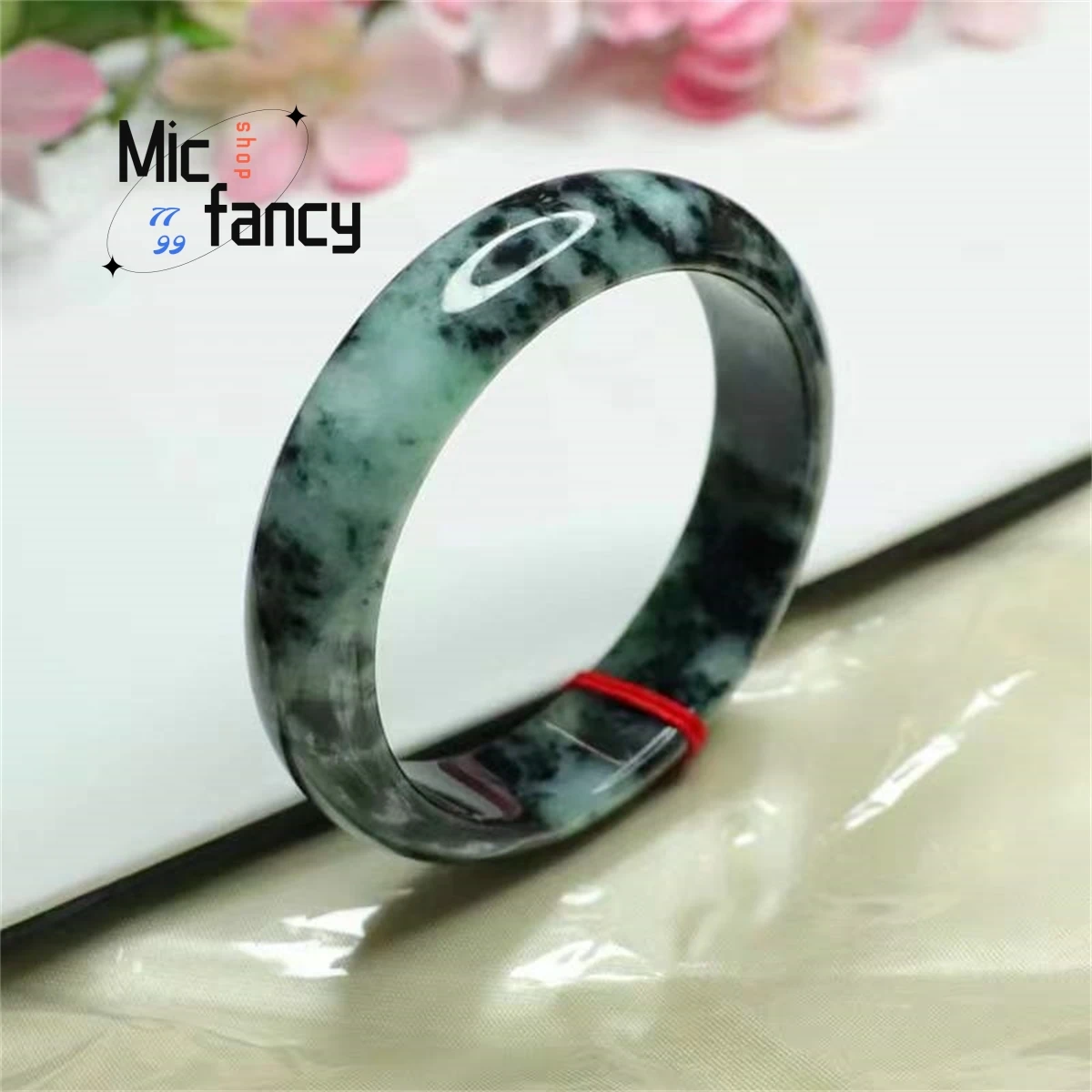 Natural Jadeite Fluttering Fower Jade Bracelet Charms Fashion Men Women Fine Jewelry Luxury Holiday Gift Elegant Retro Souvenir