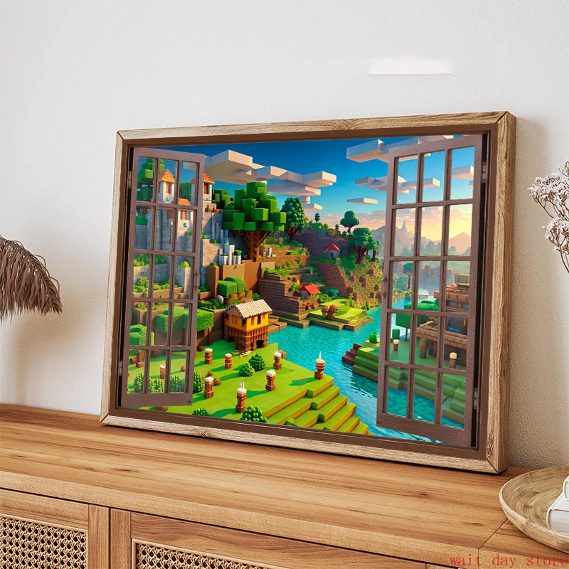 Block Pixel Video Game Landsca - đánh giá và giá 3D Printing Videos