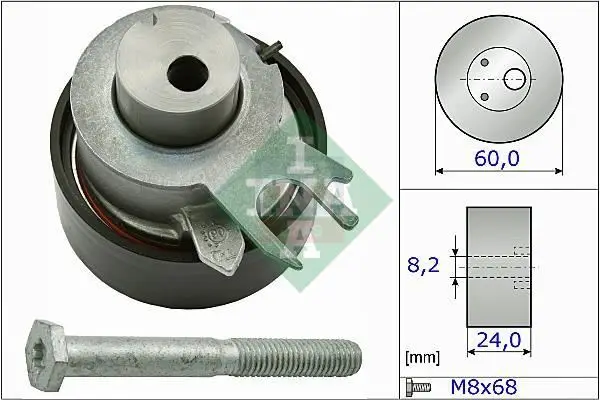 Store code: 531031710 for timing tensioner 98 GOLF.IV.V.V-BORA-POLO-16V.