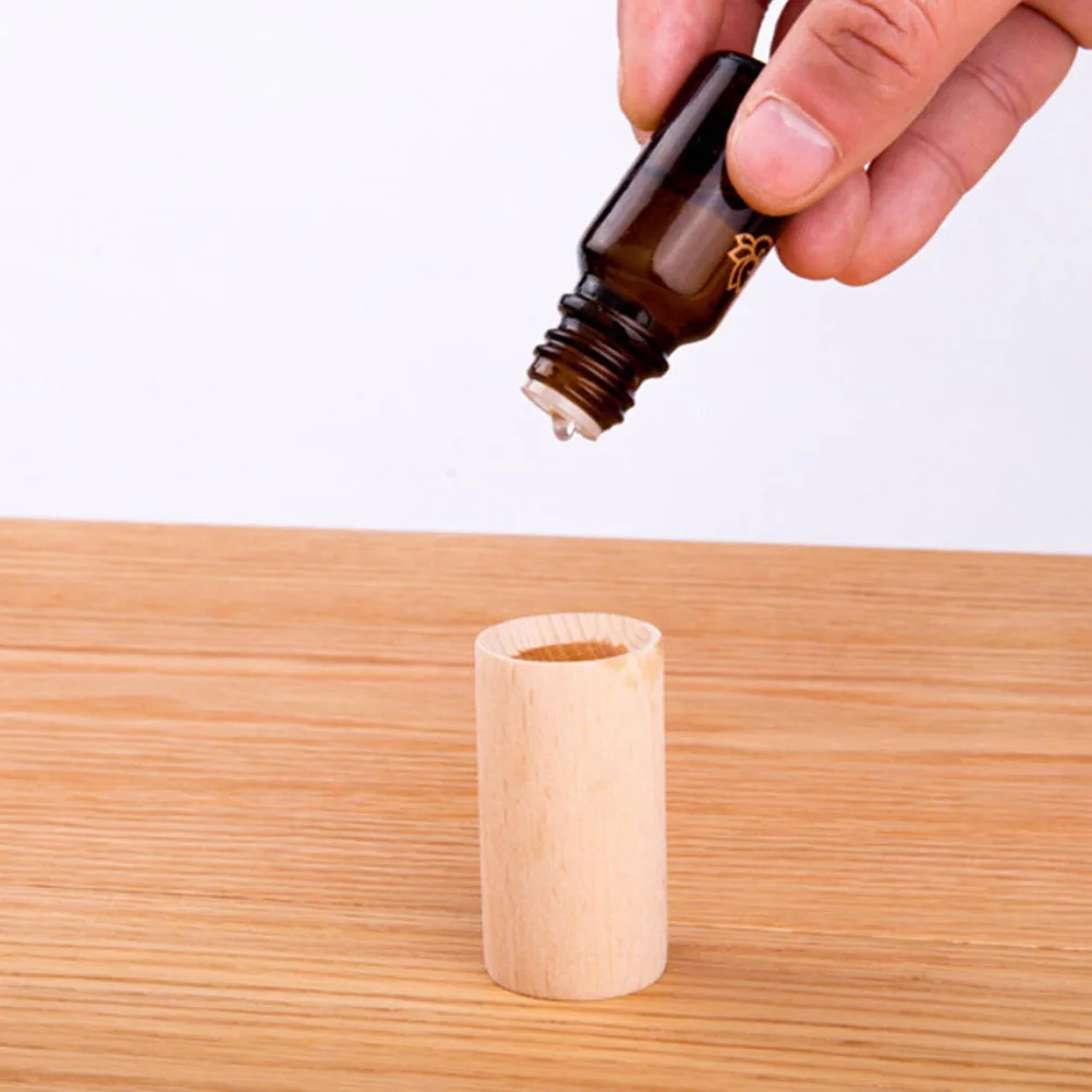 

Essential Oil Expansion Wood Natural Elm Wooden Holder Portable Indoor Accessory Long-Lasting Fragrance for Car Cabinet