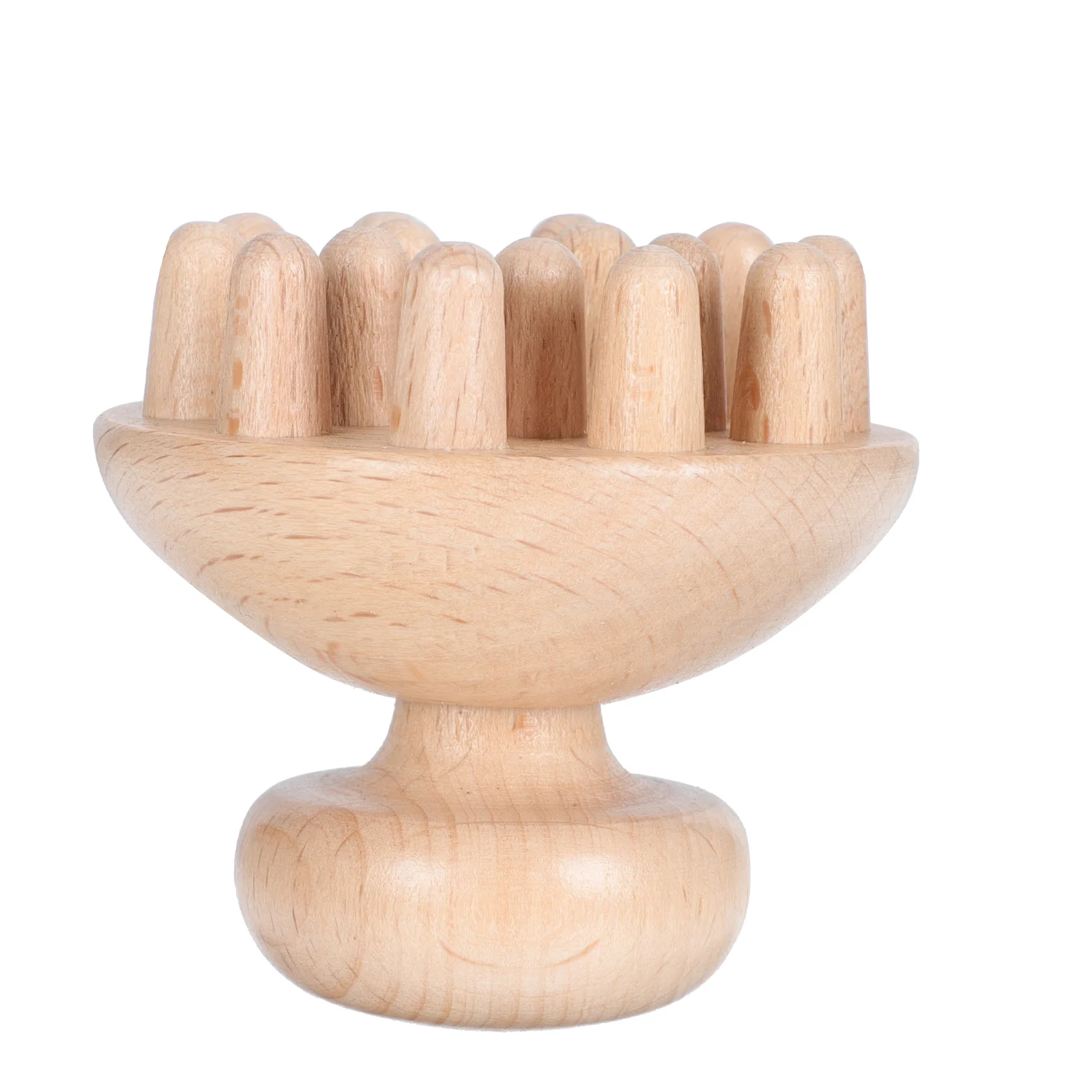 

Scraping Comb Shampoo Massager Brush Wooden Hand Held Man Hairbrush