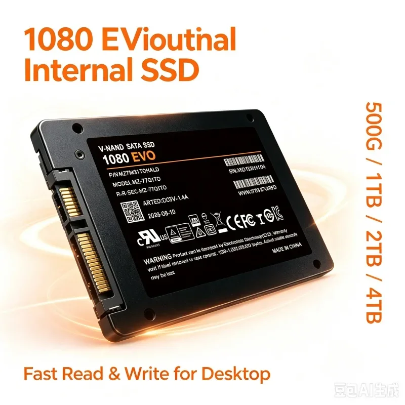 1080 EVO 4TB Solid State Disk SSD High Speed 500G 1TB 2TB Internal HDD Hard Drive Sata3 2.5Inch For Laptop Microcomputer Desktop