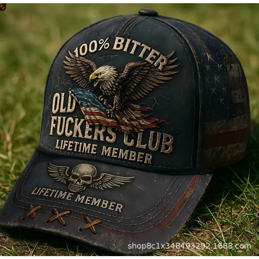 2025 New Print Washed Cotton Baseball Cap for Men Women Vintage Casual Peaked Caps Outdoor Running Sun Hat Adjustable Soft Top, image 5