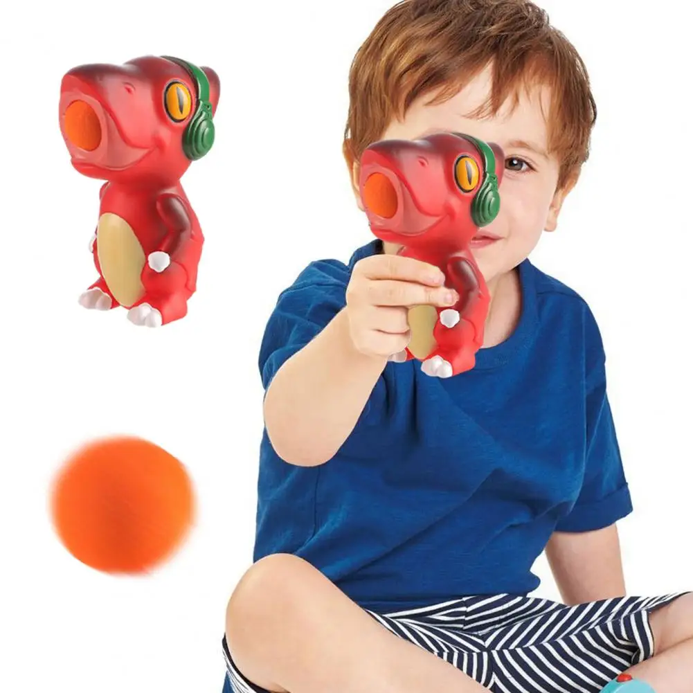 Children Dinosaur Toy Kids Shooter Toy Dinosaur Shooter Toy Set with Ball Launcher Game for Kids Outdoor Garden for Children