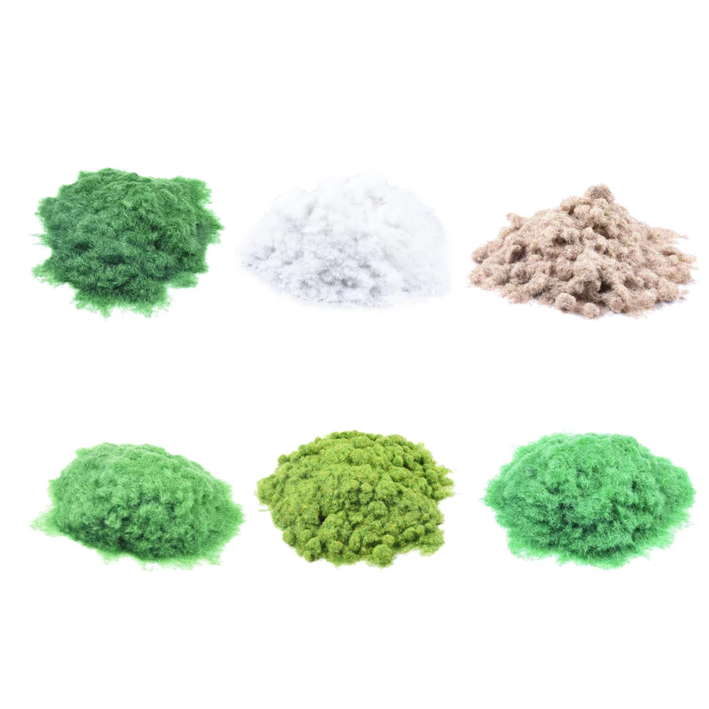 30 جرام من العشب الاصطناعي لتزيين المناظر الطبيعية الصغيرة وإكسسوارات المنزل والحديقة مواد نموذجية للبناء