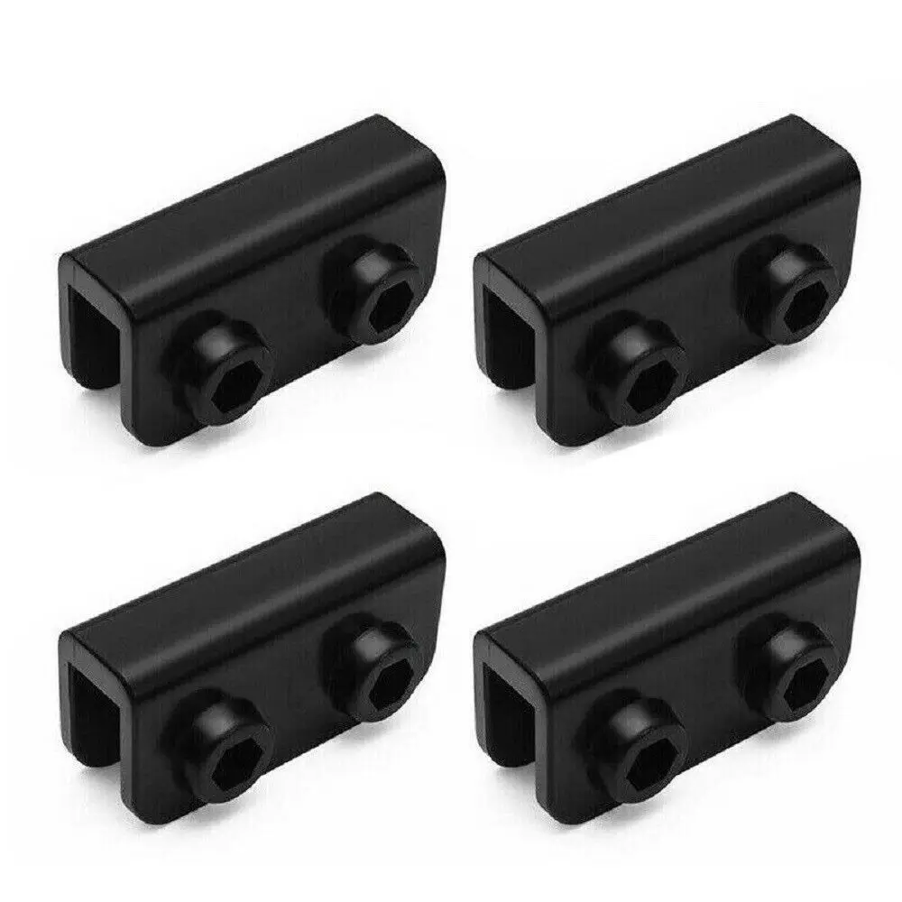 Black Pop-up Gazebo Spare Parts Accessories Rectangular Bracket Set Canopy Connector Roof Centre Bracket Pops Feet up