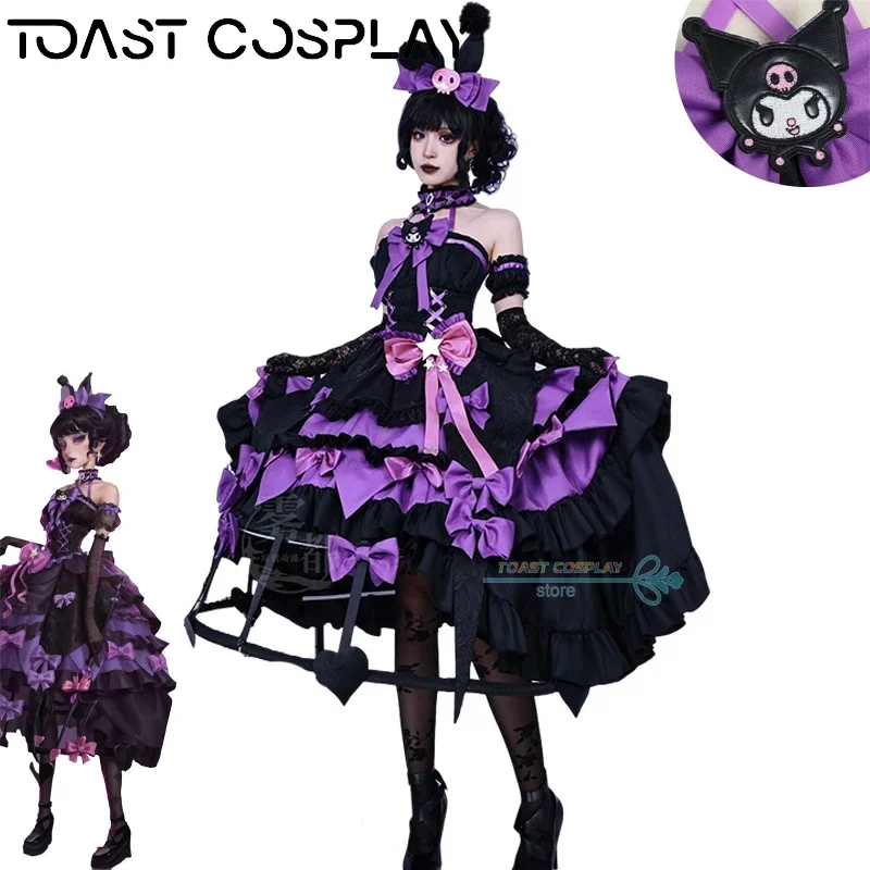 Rainha Mary Sangrenta Cosplay Fantasias, Identidade do Jogo, Vestido Lolita, Uniforme de festa, Fatos de RPG Anime