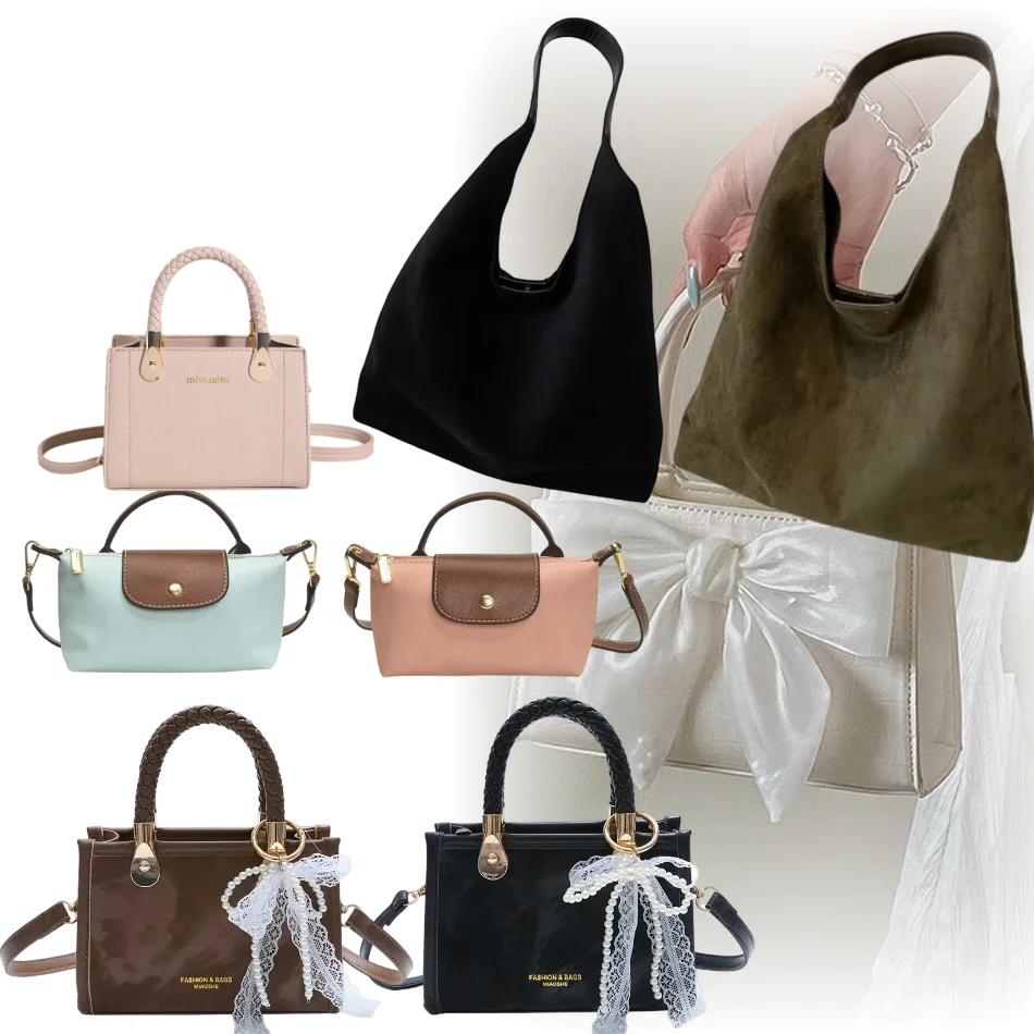 Women's Shoulder Bag 2026 New Fashionable Textured Tote Bag Versatile for Work and Commuting Handbags for Women