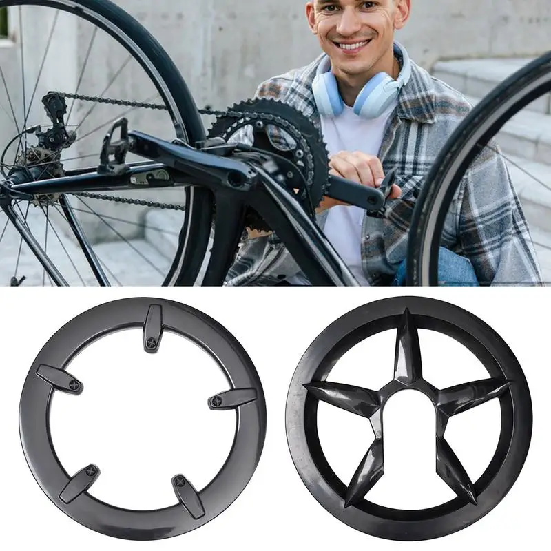 

Bicycles Chain Guard Impact-Resistant Bikes Sprocket Cover Bicycles Chainwheel Protector Shock-Resistant Mountain Bikes Gear